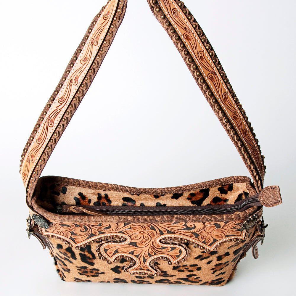 American Darling Hand Tooled Genuine Leather Women Bag Western Handbag Purse