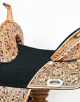 Premium Treeless Western Trail Saddle For Professional Barrel Racing Enthusiasts