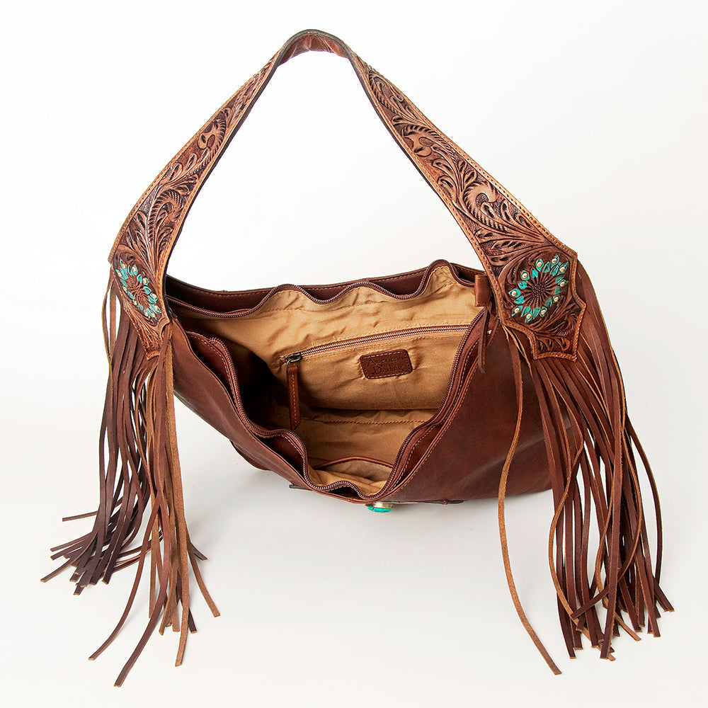 American Darling Hobo Genuine Leather Women Bag Western Handbag Purse