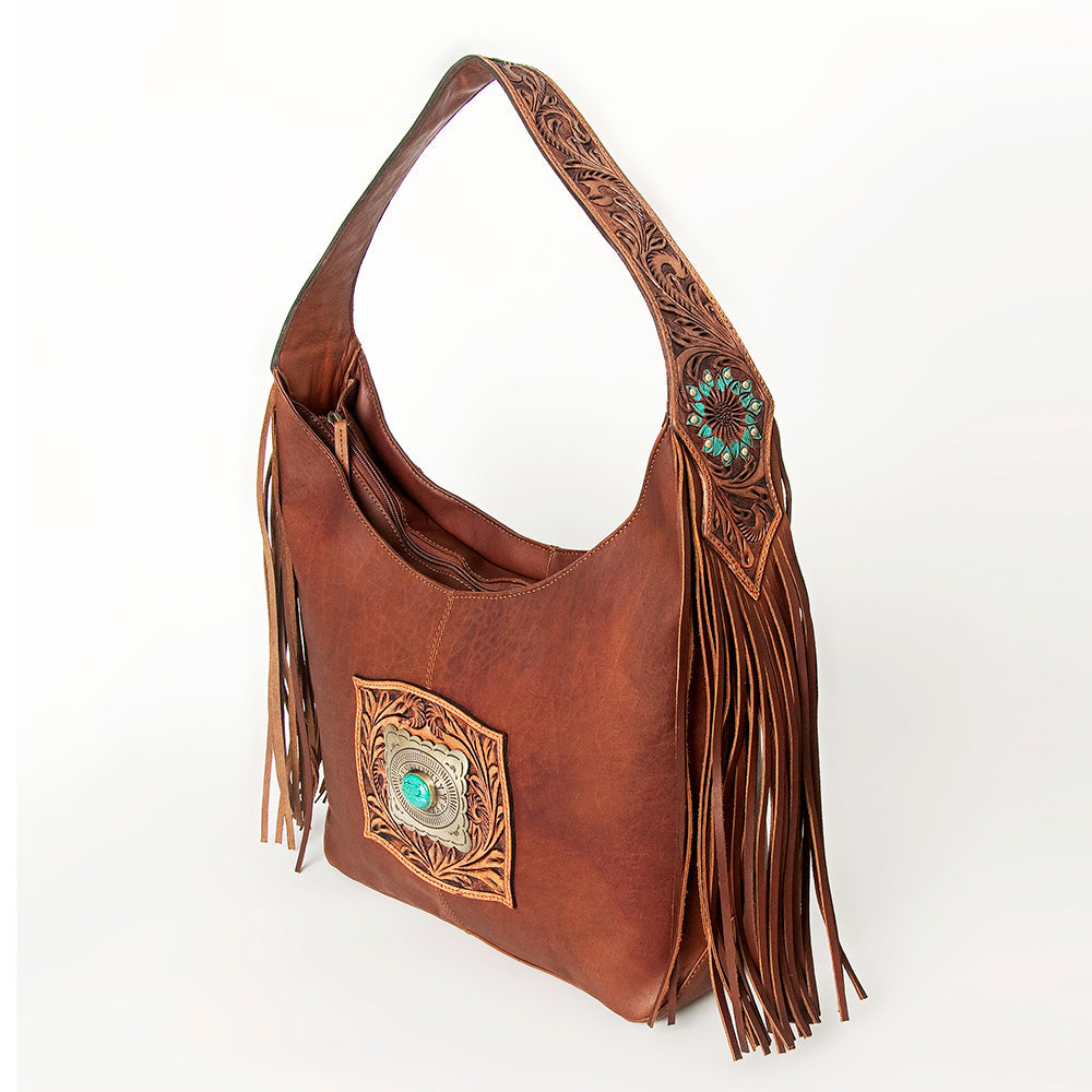 American Darling Hobo Genuine Leather Women Bag Western Handbag Purse