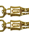Hilason 1 in X 4-3/8 panic Snap with Eye Solid Brass – Hilason