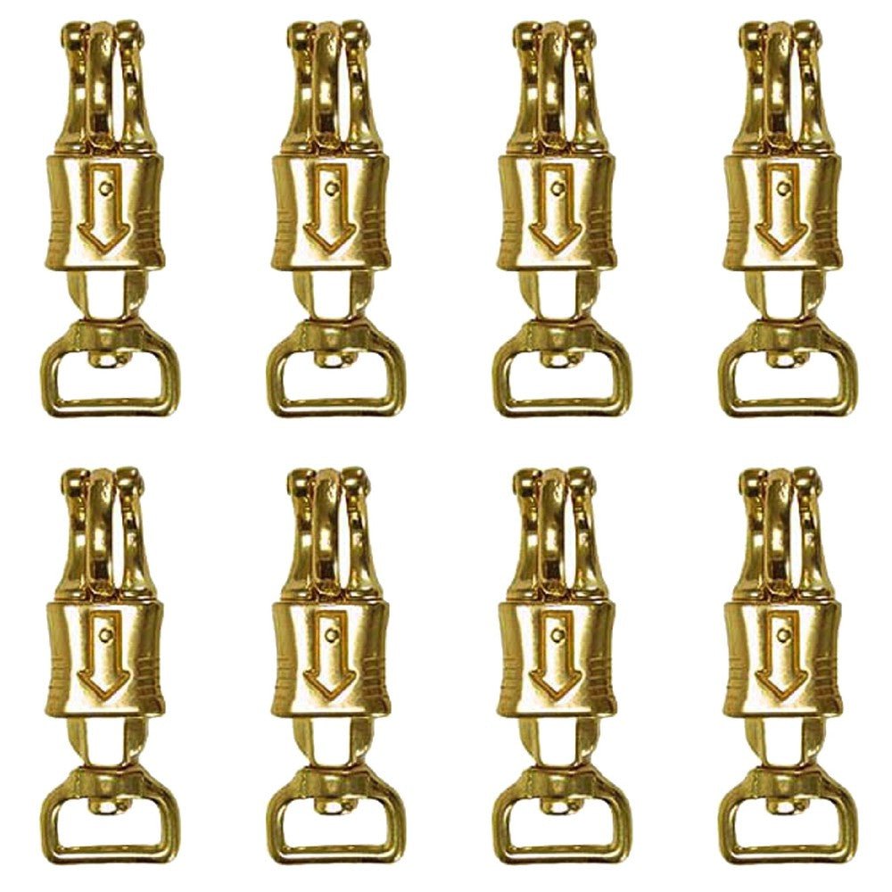 Hilason 1 in X 4-3/8 panic Snap with Eye Solid Brass – Hilason