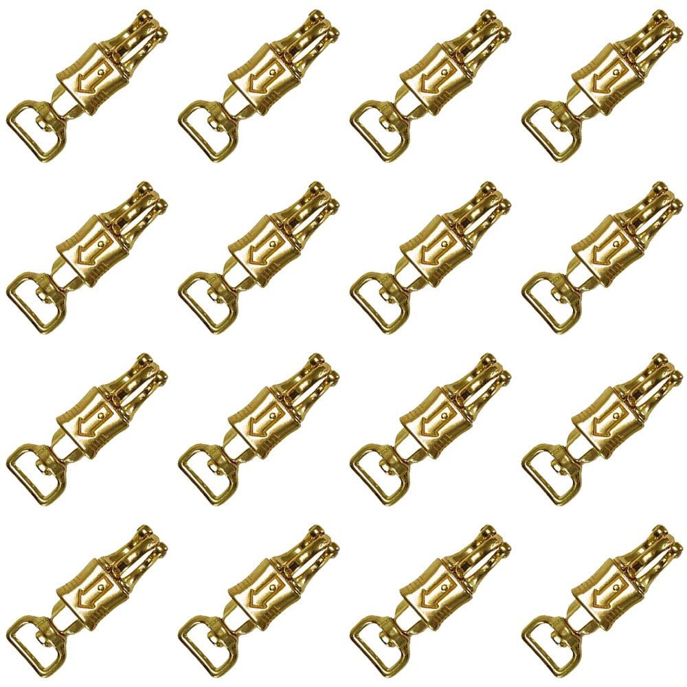 Hilason 1 in X 4-3/8 panic Snap with Eye Solid Brass – Hilason