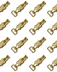 Hilason 1 in X 4-3/8 panic Snap with Eye Solid Brass – Hilason