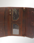 Hand Tooled Hand Painted Genuine Leather women bag western handbag purse