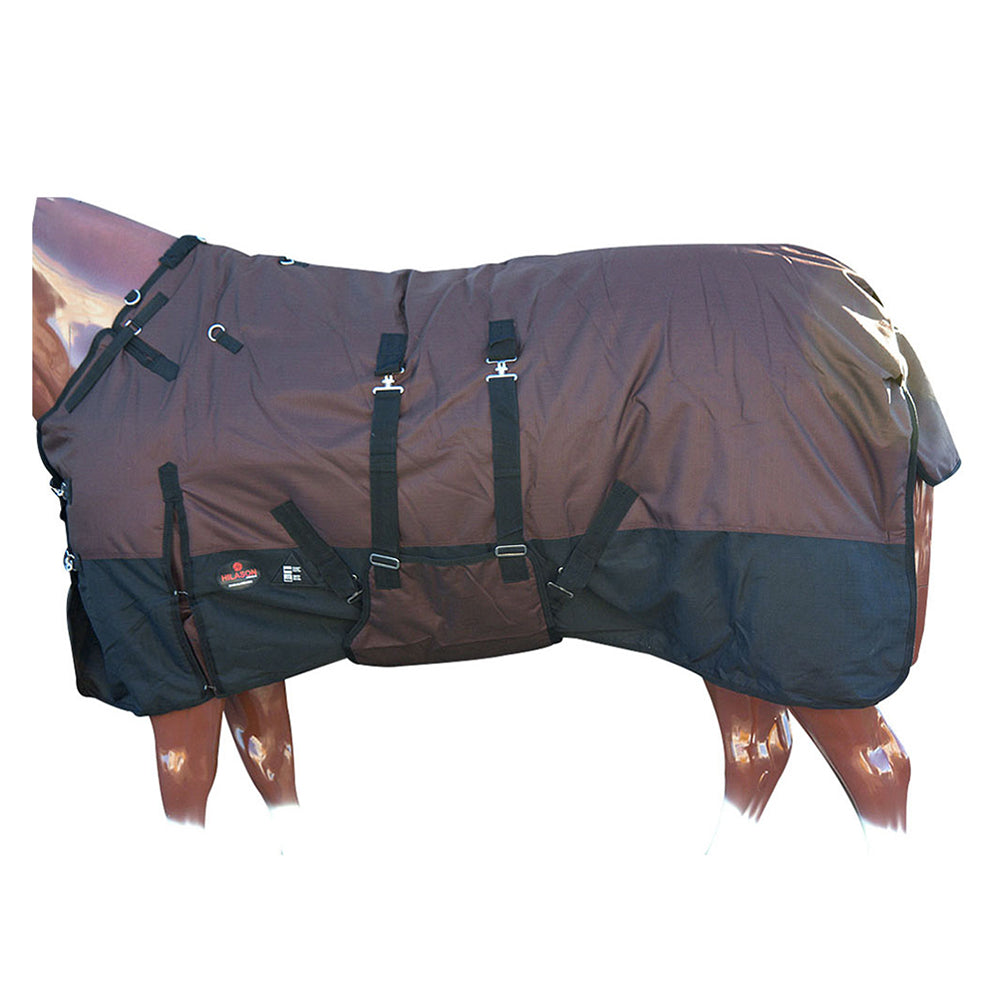 HILASON 1200D Winter Waterproof Poly Horse Turnout Blanket Belly Wrap | Turnout Blankets for Horses