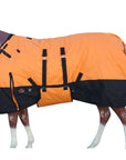 Hilason 1200D Winter Waterproof Horse Turnout Blanket Belly Wrap Orange