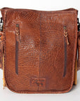 American Darling Messenger Saddle Blanket Genuine Leather Women Bag Western Handbag Purse