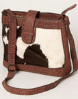 American Darling ADBGZ298A Cross Body I Hair On Genuine Leather Women Bag Western Handbag Purse