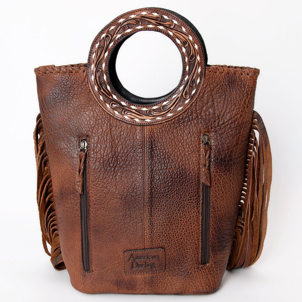American Darling TOTE Hair-on Genuine Leather women bag western handbag purse