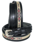 HILASON Western Genuine Leather Belt for Men Women Cowboy Cowgirl Handmade Unisex Full Grain Heavy Duty Engraved Buckle Belt