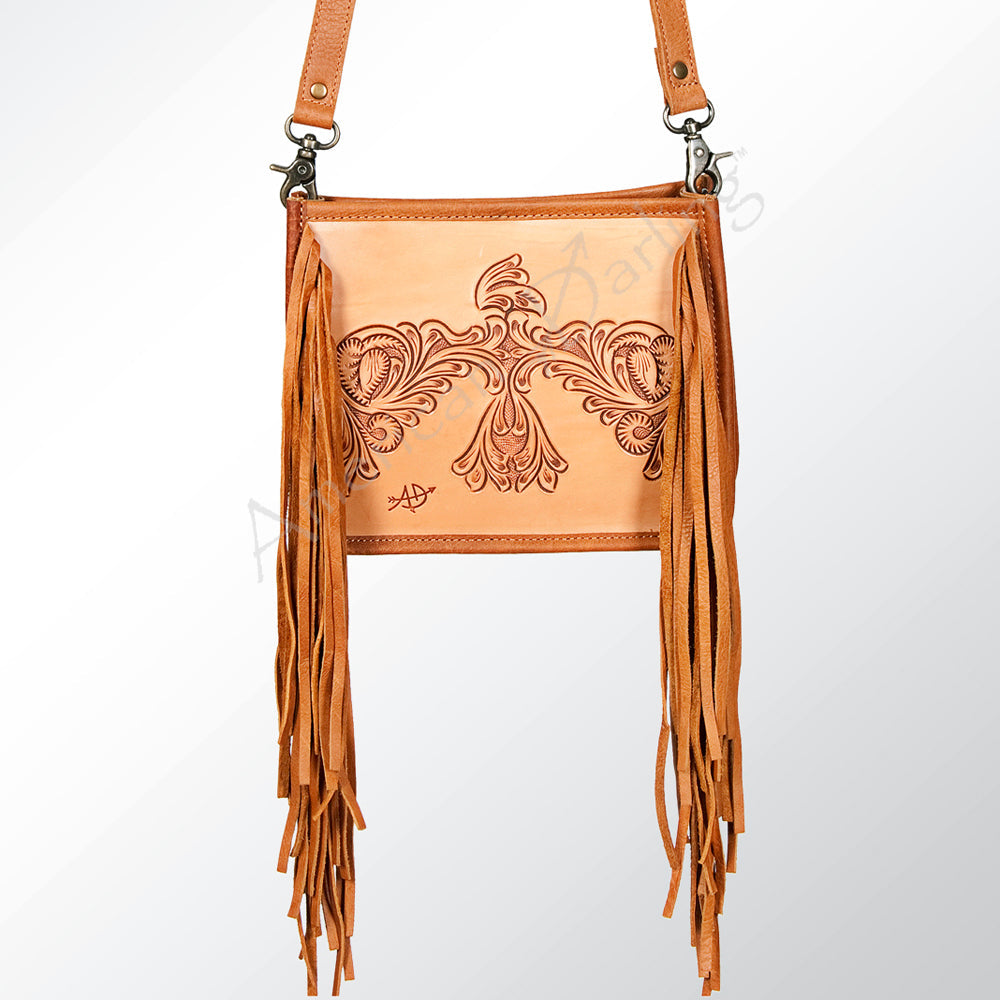 ADBG725A American Darling Hand Tooled Genuine Leather Women Bag Western Handbag Purse