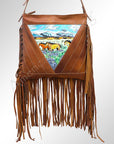 American Darling Cross Body I Genuine Leather Women Bag Western Handbag Purse
