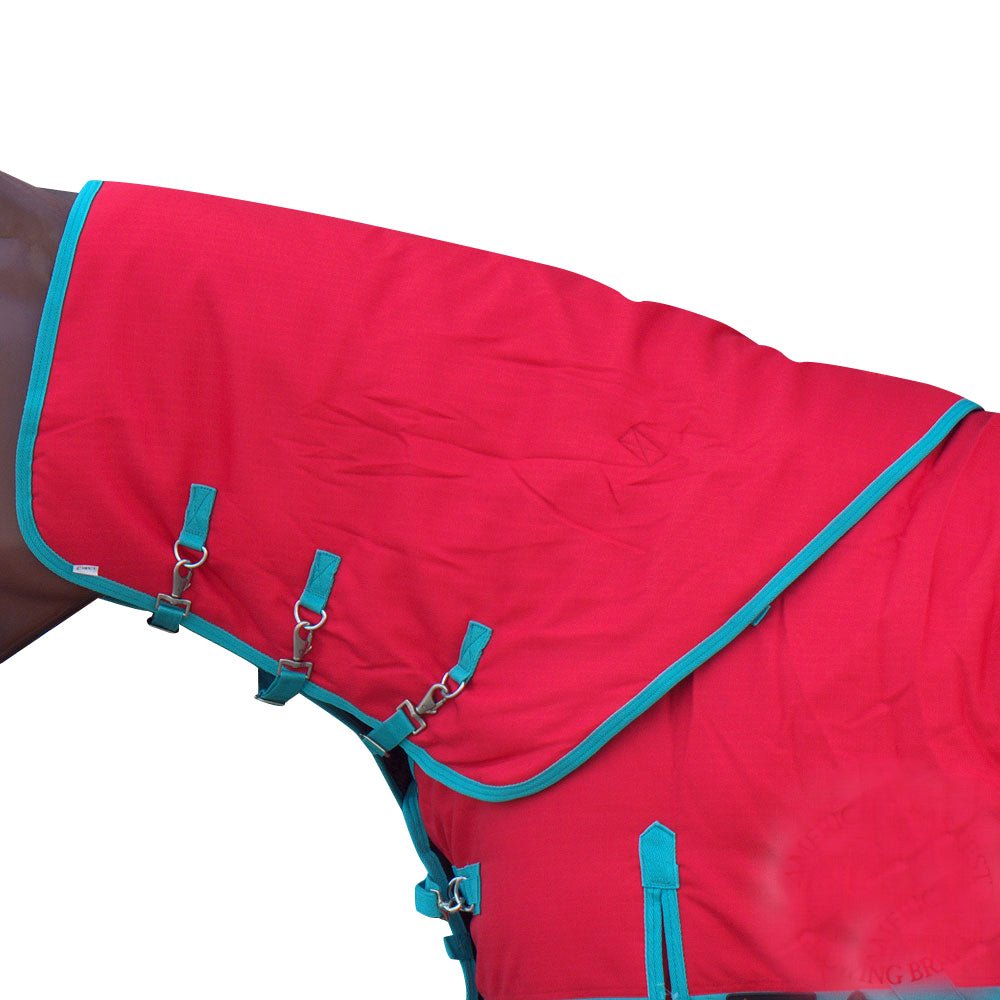 HILASON 1200D Winter Waterproof Poly Turnout Horse Hood Neck Cover | Covers for Horses