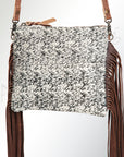 American Darling GIBGX237 Hair On Genuine Leather Women Bag Western Handbag Purse
