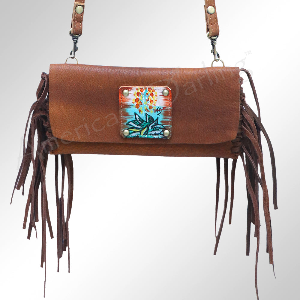American Darling Small Crossbody Full Grain Genuine Leather Western Women Bag Handbag Purse | for Cute
