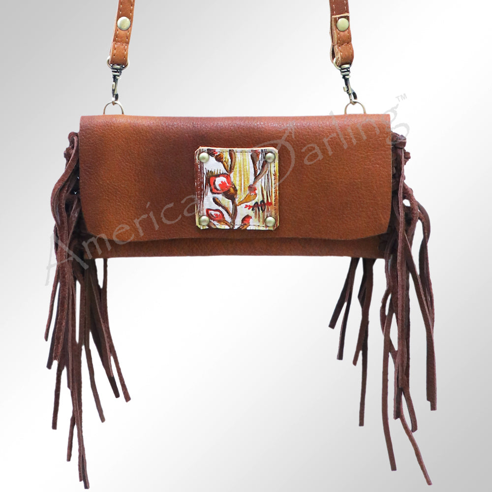 American Darling Small Crossbody Full Grain Genuine Leather Western Women Bag Handbag Purse | for Cute
