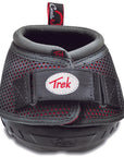 Size 5 Cavallo Trek Regular Horse Boot Ultra Flexible Pro Mesh Black Red