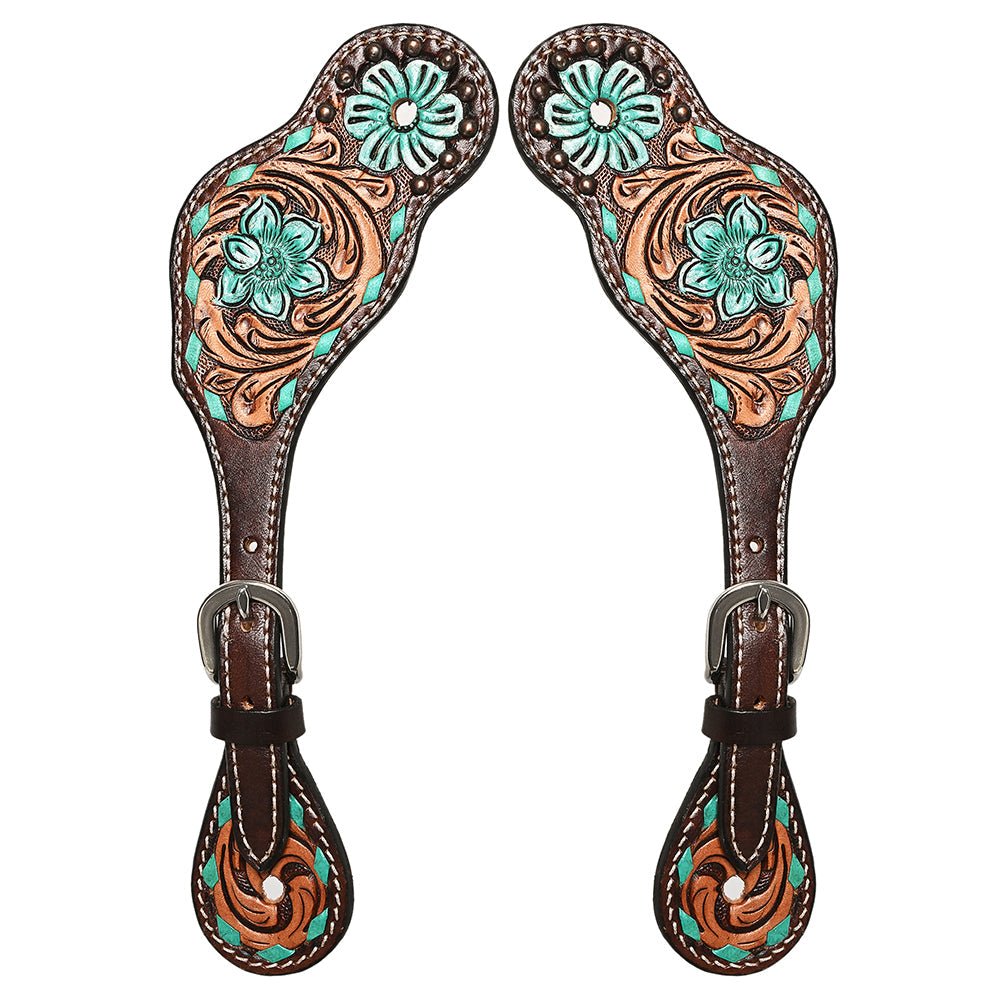 Handcrafted Genuine Leather Spur Straps For Men And Women Premium Western Equipment