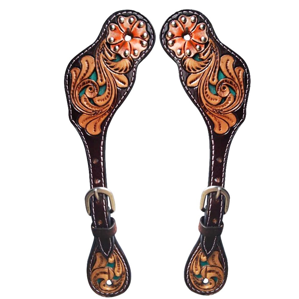 Handcrafted Genuine Leather Spur Straps For Men And Women Premium Western Equipment