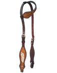 HILASON Western HorseHeadstall Breast Collar One Headstall American Leather Tack Set