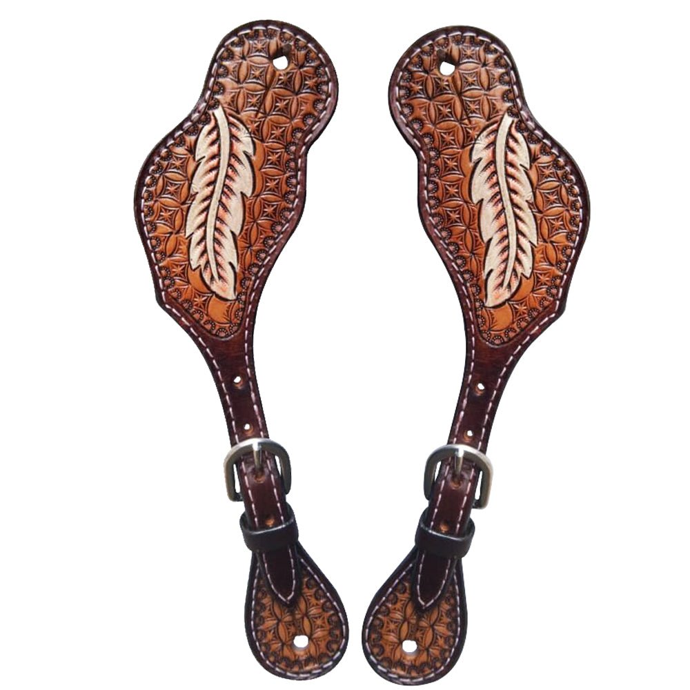 Handcrafted Genuine Leather Spur Straps For Men And Women Premium Western Equipment