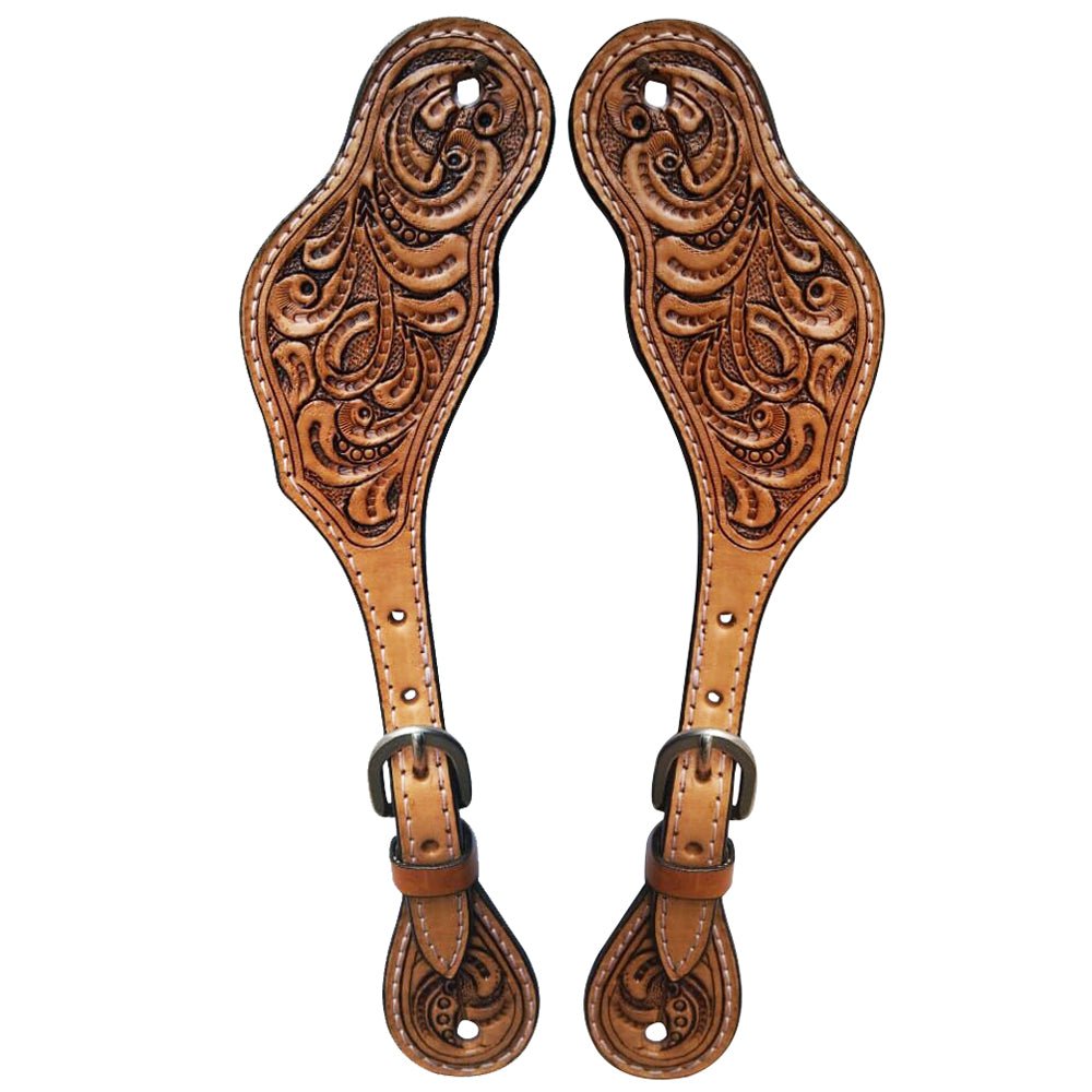 Handcrafted Genuine Leather Spur Straps For Men And Women Premium Western Equipment