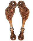 Handcrafted Genuine Leather Spur Straps For Men And Women Premium Western Equipment