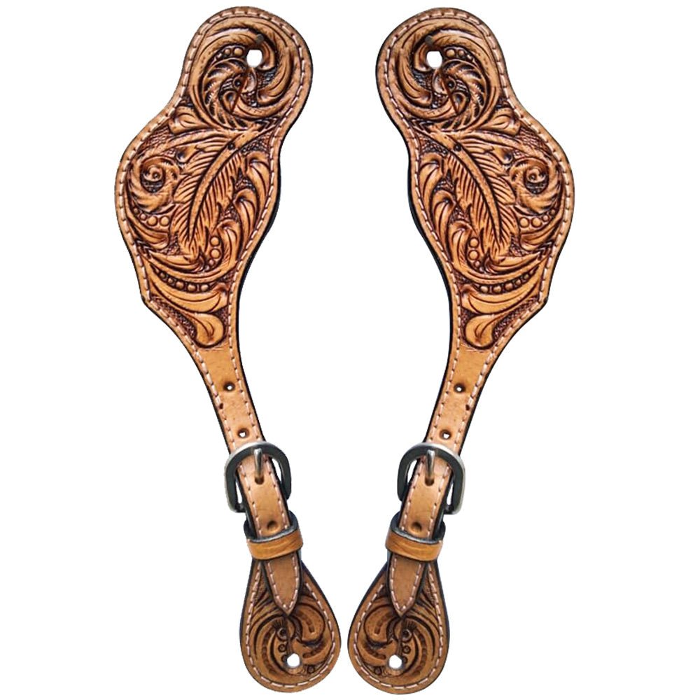 Handcrafted Genuine Leather Spur Straps For Men And Women Premium Western Equipment