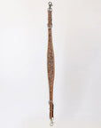 HILASON Western Horse Floral Headstall Breast Collar One Headstall American Leather Tack Set