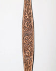 HILASON Western Horse Floral Headstall Breast Collar One Headstall American Leather Tack Set