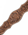HILASON Western Horse Floral Headstall Breast Collar One Headstall American Leather Tack Set