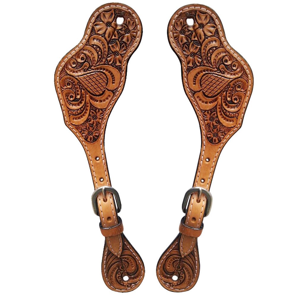 Handcrafted Genuine Leather Spur Straps For Men And Women Premium Western Equipment