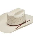 Natural Shantung Straw Western Cowboy Hat With Breathable Comfort For Travel Everyday