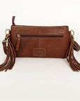 American Darling Small Crossbody Hand Tooled Saddle Blanket Genuine Leather Women Bag Western Handbag Purse