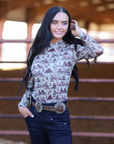 THRILL RIDE MESH LAYERING TOP