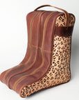 American Darling ADBGZ160A Boot Cover Hair On Genuine Leather Women Bag Western Handbag Purse