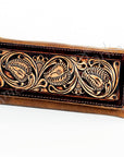 American Darling Wallet Hand Tooled Genuine Leather Women Bag Western Handbag Purse