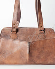 American Darling ADBG742 Tote Hand Tooled Genuine Leather Women Bag Western Handbag Purse