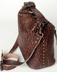 American Darling ADBG752 Crossbody Genuine Leather Women Bag Western Handbag Purse