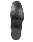 Men’s Leather Cowboy Boot - Made in Mexico - Black 124069
