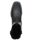 Men’s Leather Cowboy Boot - Made in Mexico - Black 124069