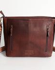 American Darling Large Crossbody Hand Tooled Saddle Blanket Genuine Leather Women Bag Western Handbag Purse