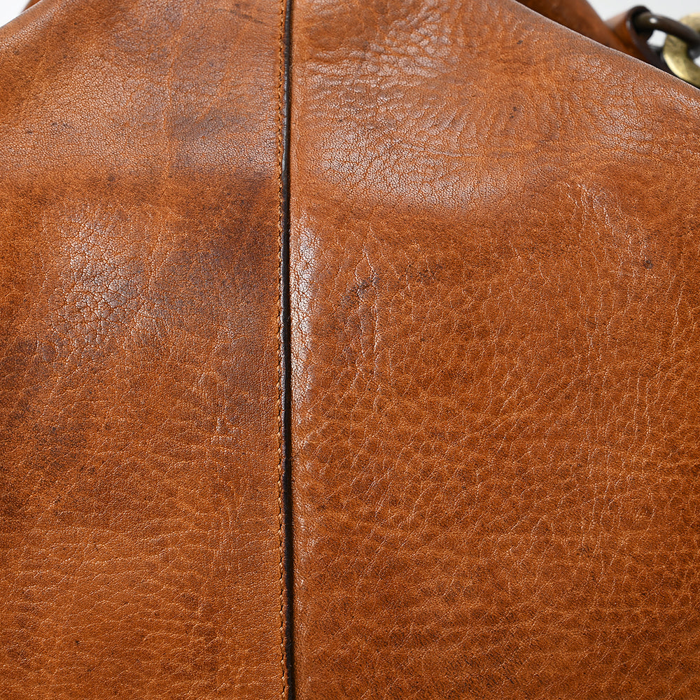 Spaghetti Western Swc194Tan Cross Body I Vintage Handmade Drum Dyed Genuine European Cowhide Leather Women Bag Western Handbag Purse
