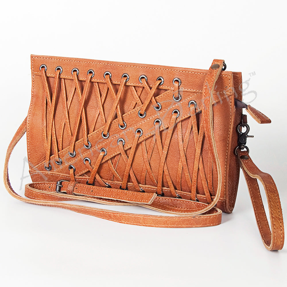American Darling GIBGX245 Clutch Genuine Leather Women Bag Western Handbag Purse