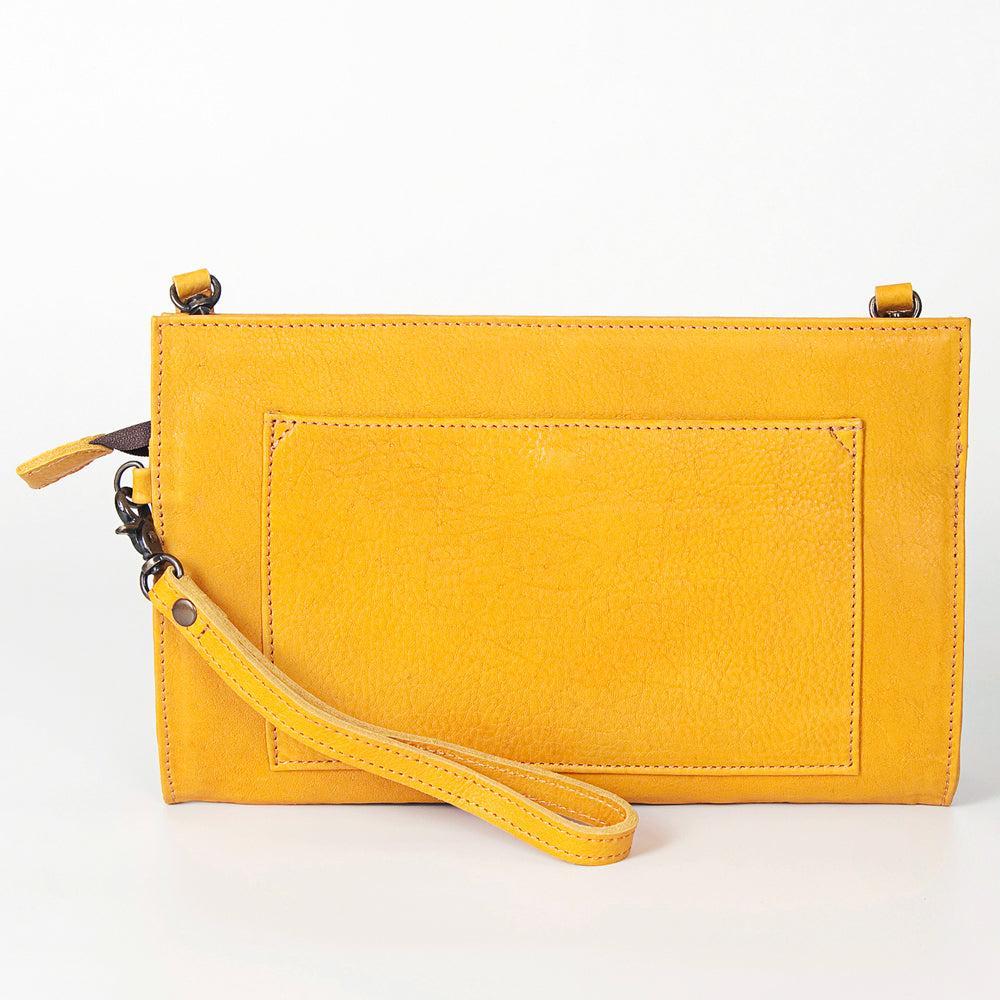American Darling GIBGX252 Clutch Genuine Leather Women Bag Western Handbag Purse