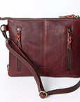ADBGZ452 American Darling Hand Tooled Hair On Genuine Leather Women Bag Western Handbag Purse