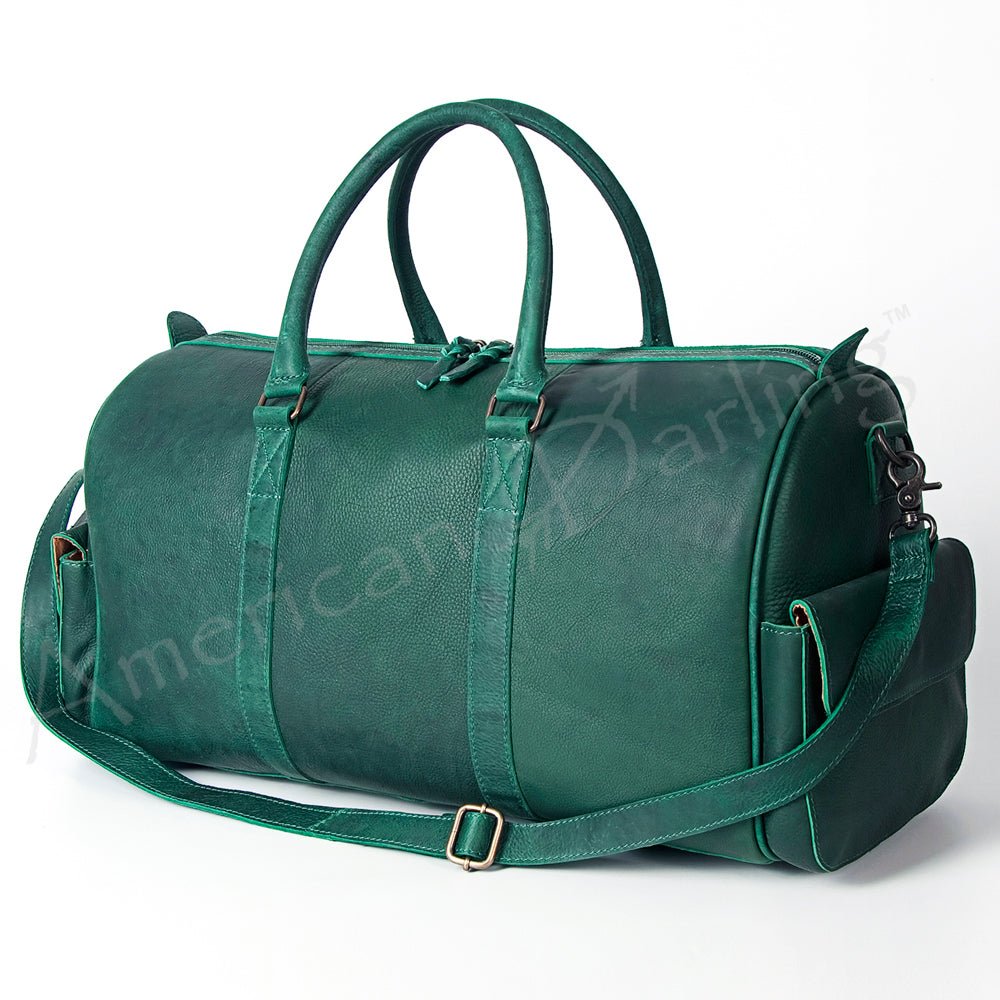 American Darling Duffel Genuine Leather Women Bag Western Handbag Purse