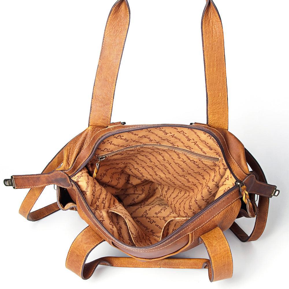 ADBGZ430B American Darling Genuine Leather Women Bag Western Handbag Purse
