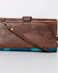 American Darling Wristlet Genuine Leather Women Bag Western Handbag Purse